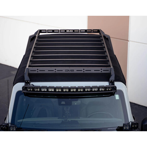DV8 Offroad Soft Top Roof Rack DV8 Offroad RRBR-01 Soft Top Roof Rack for 21-26 Ford Bronco 4-Door
