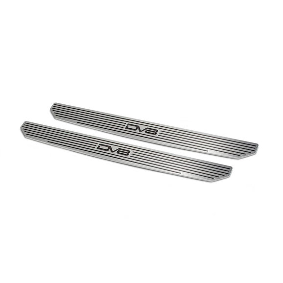 DV8 Offroad Front Sill Plates with DV8 Logo DV8 Offroad D-JL-180014-SIL2 Front Sill Plates with DV8 Logo for 18-20 Jeep Wrangler JL & Gladiator JT
