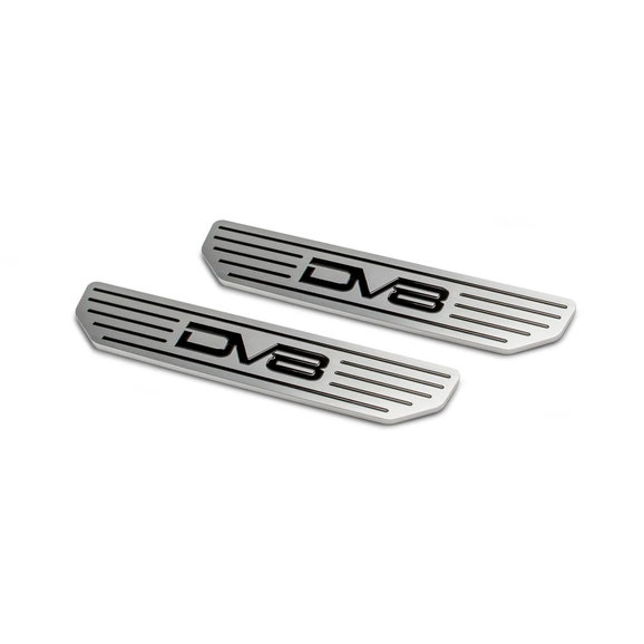 DV8 Offroad Rear Sill Plates with DV8 Logo DV8 Offroad D-JL-180014-SIL4 Rear Sill Plates with DV8 Logo for 18-20 Jeep Wrangler JL Unlimited & Gladiator JT