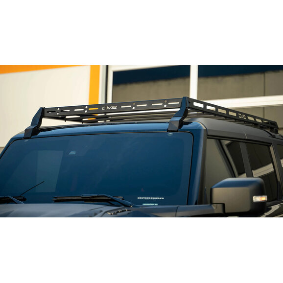 DV8 Offroad Hardtop Roof Rack DV8 Offroad RRBR-02 Hardtop Roof Rack for 21-26 Ford Bronco 4-Door