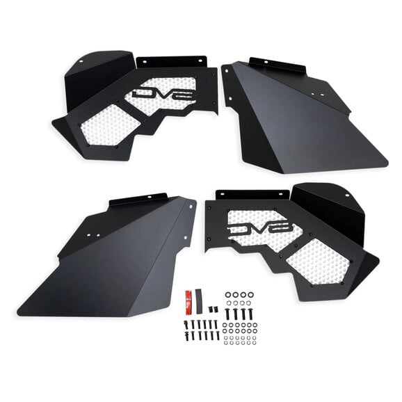 DV8 Offroad Front Inner Fender Liners DV8 Offroad INFEND-10FB Front Inner Fender Liners for 07-18 Jeep Wrangler JK