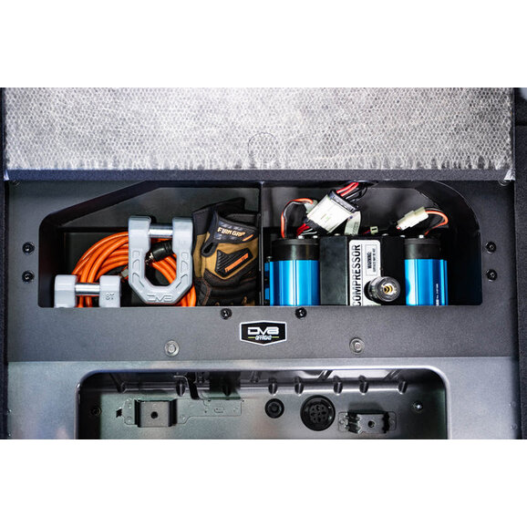 DV8 Offroad Air Compressor Mount & Storage Box DV8 Offroad CMBR-01 Air Compressor Mount & Storage Box for 21-26 Ford Bronco