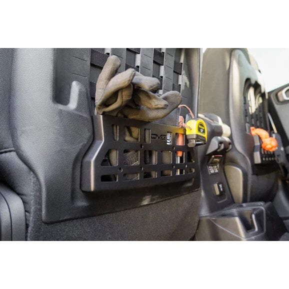 DV8 Offroad Electric Seat Front Door Molle Pockets For 2018-2025 Jeep Wrangler JL & Gladiator - View #3