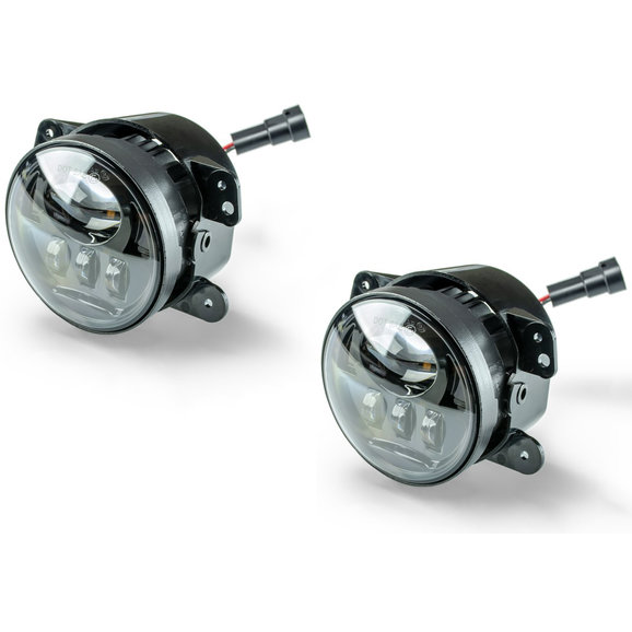 DV8 Offroad LED Fog Lamp Pair DV8 Offroad BCFLJL-01 LED Fog Lamp Pair for 18-20 Jeep Wrangler JL and Gladiator JT