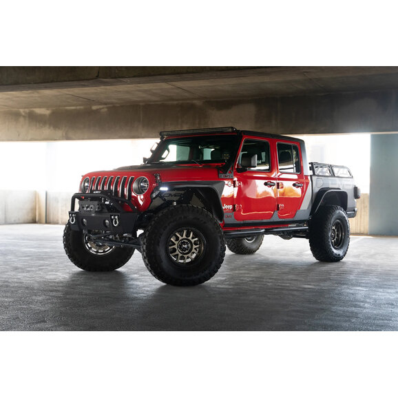 DV8 Offroad Slim Fender Flares DV8 Offroad FDGL-07 Slim Fender Flares for 20-23 Jeep Gladiator JT