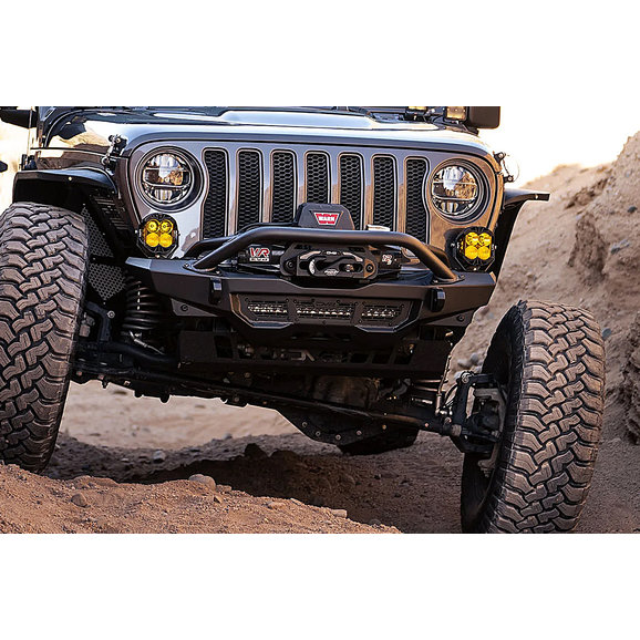 DV8 Offroad Spec Series Front Bumper DV8 Offroad FBJL-09 Spec Series Front Bumper for 18-25 Jeep Wrangler JL & Gladiator JT