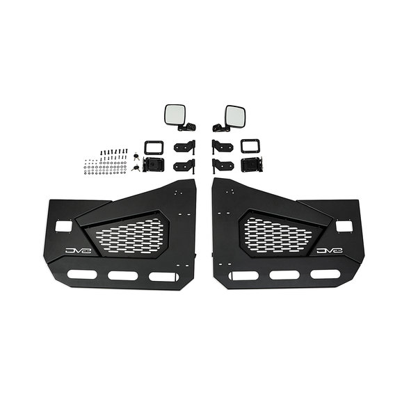 DV8 Offroad Spec Series Half Doors DV8 Offroad Spec Series Half Doors for 18-24 Jeep Wrangler JL & Gladiator JT