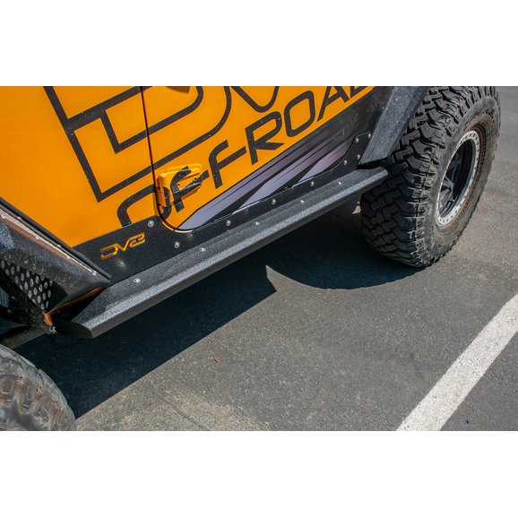 DV8 Offroad SRSOTB12 Body & Frame Mounted Rock Sliders for 0718 Jeep