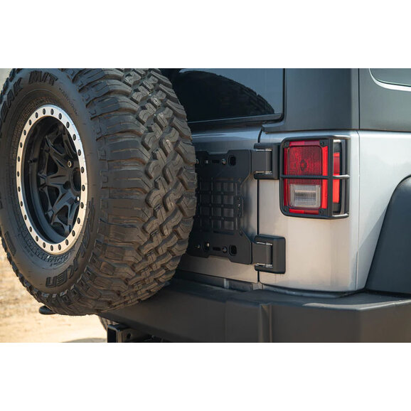 DV8 Offroad Tailgate Reinforcement MOLLE Panel DV8 Offroad TCJK-04 Tailgate Reinforcement MOLLE Panel for 07-18 Jeep Wrangler JK