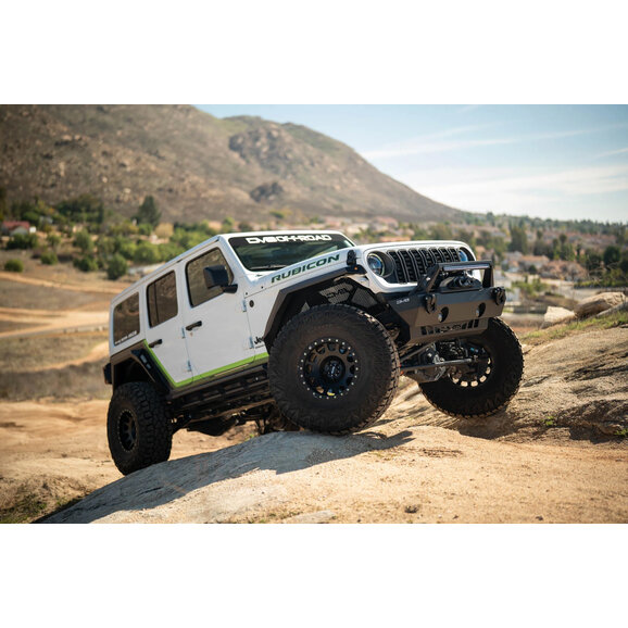 DV8 Offroad Armor Fender Flares DV8 Offroad FDJL-09 Armor Fender Flares for 18-25 Jeep Wrangler JL