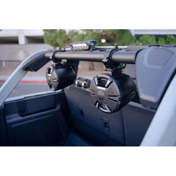 DV8 Offroad Rear Speaker & Light Mount Bar DV8 Offroad BRSB-01 Rear Speaker & Light Mount Bar for 21-26 Ford Bronco 4-Door