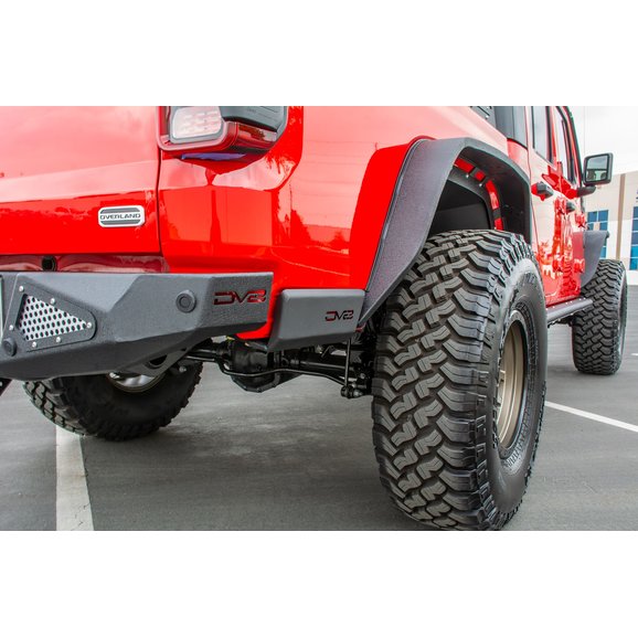 DV8 Offroad Bedside Sliders DV8 Offroad SRGL-01 Bedside Sliders for 2020 Jeep Gladiator JT