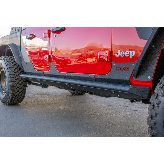 DV8 Offroad SRGL05 Rock Skins for 2020 Jeep Gladiator JT Quadratec