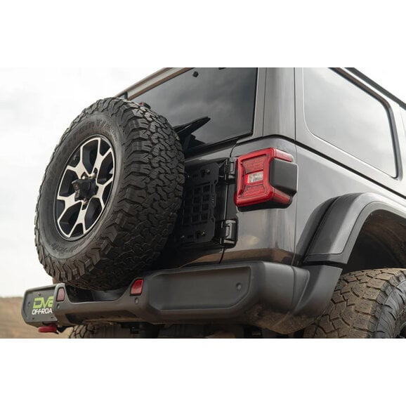 DV8 Offroad Pannelli MOLLE E Ponte Porta-dispositivi Per Jeep Wrangler JK (2007-2018) | Organizza Telefono, GPS E Attrezzatura
