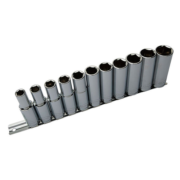 Eastwood 11pc - 1/2 Inch Drive MM Deep Socket Set Eastwood 32173 11pc - 1/2 Inch Drive MM Deep Socket Set