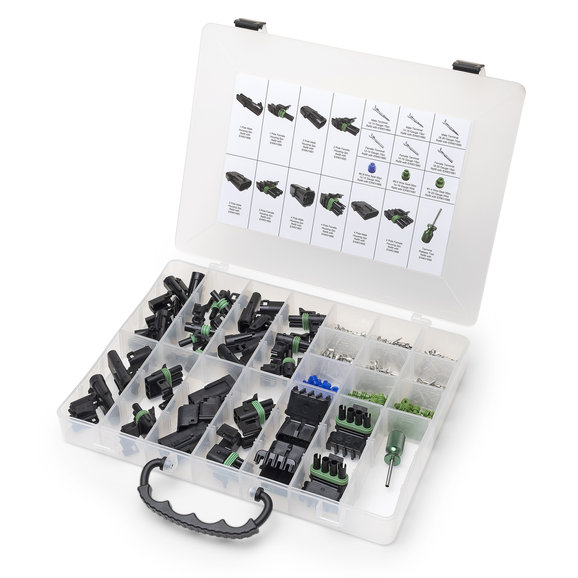Eastwood 209 Piece Crimp-Right Weather-Tight Wiring Connector Tech Tray Eastwood 23476 209 Piece Crimp-Right Weather-Tight Wiring Connector Tech Tray