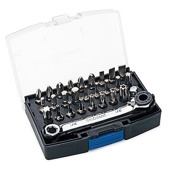 Eastwood 29-Piece Ratchet & Bit Set Eastwood 70289 29-Piece Ratchet & Bit Set