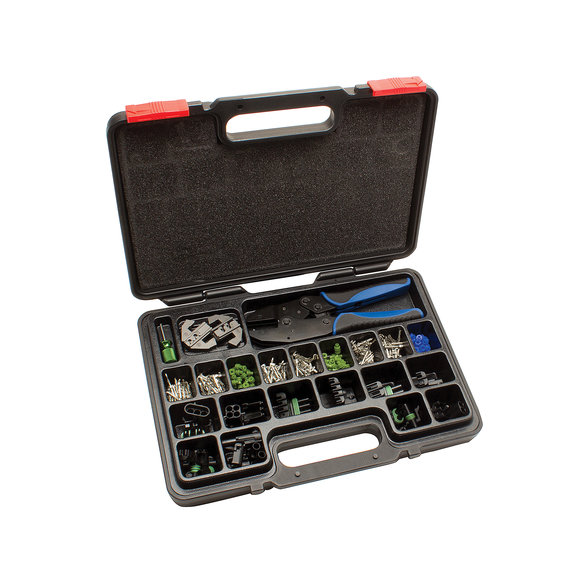 Eastwood Crimp-Right Weather-Tight Wiring Connector Crimping Kit Eastwood 31676 Crimp-Right Weather-Tight Wiring Connector Crimping Kit