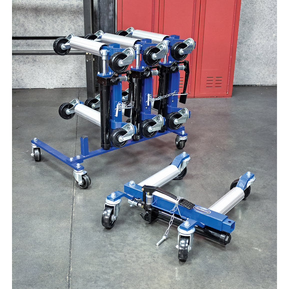 Eastwood 30580 Hydraulic Wheel Dolly Storage Rack Quadratec