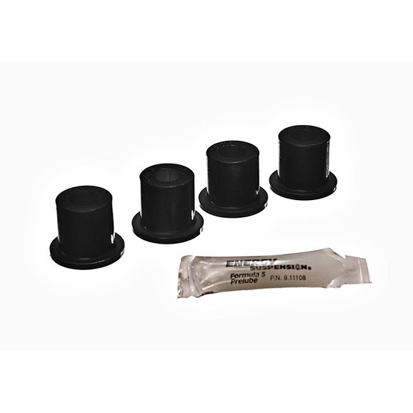 Energy Suspension Front Frame Shackle Bushings Energy Suspension Front Frame Shackle Bushings for 76-86 Jeep CJ5, CJ7 & CJ8