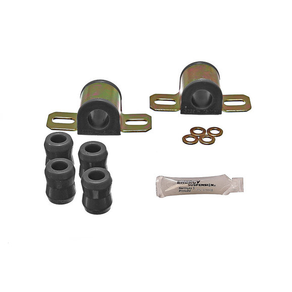 Energy Suspension 23.81MM Front Sway Bar Bushing Kit Energy Suspension  23.81MM Front Sway Bar Bushing Kit for 76-86 Jeep CJ5, CJ7 & CJ8