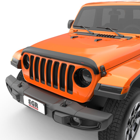 EGR  Superguard Style Hood Guard for 18-22 Jeep Wrangler JL & Gladiator JT
