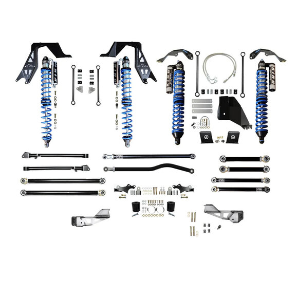 EVO Manufacturing 2.5" King Coilover Long Arm Front / Enforcer Rear Suspension System EVO Manufacturing 2.5" King Coilover Long Arm Front / Enforcer Rear Suspension System for 20-25 Jeep Gladiator JT