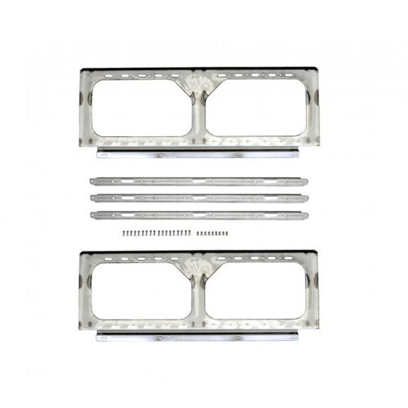 EVO Manufacturing Bed Rack-Half Height EVO Manufacturing EVO-3073 Bed Rack-Half Height for 20-22 Jeep Gladiator JT