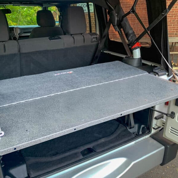 EZ 4X4  EZ-Trunk Tailgate Table for 07-18 Jeep Wrangler JK