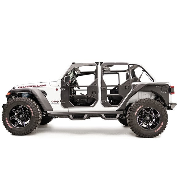 Fab Fours Full Tube Doors Fab Fours  Full Tube Doors for 18-21 Jeep Wrangler JL & Gladiator JT