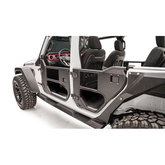 Fab Fours Half Tube Doors For 18 20 Jeep Wrangler Jl Quadratec