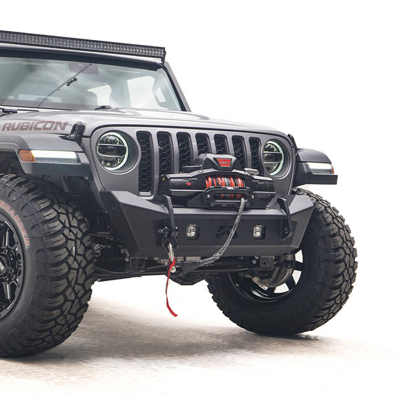Fab Fours  Front Stubby Bumper for 18-22 Jeep Wrangler JL & Gladiator JT