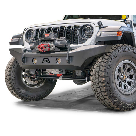 Fab Fours Lifestyle Front Bumper Fab Fours Lifestyle Front Bumper for 18-26 Jeep Wrangler JL & Gladiator JT
