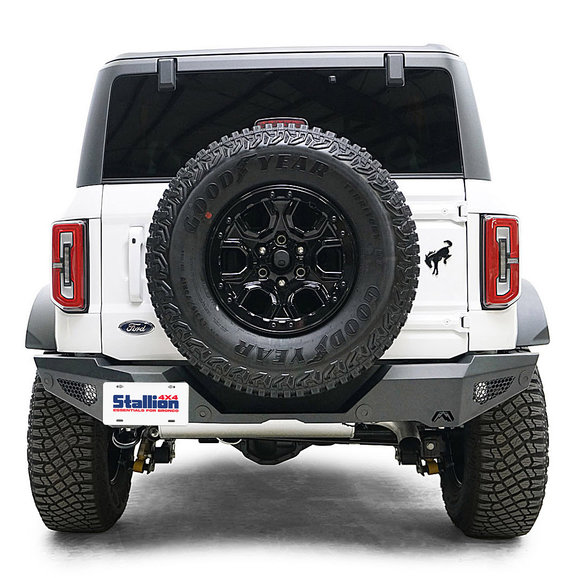 Fab Fours Standard Rear Bumper Fab Fours Standard Rear Bumper for 21-25 Ford Bronco