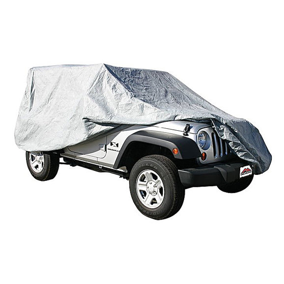 Crown Automotive Triple Layer Vehicle Cover Crown Automotive FC10209 Triple Layer Vehicle Cover for 07-20 Jeep Wrangler JK and JL 2 Door