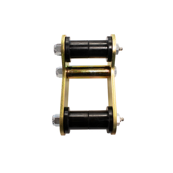 front view of fishbone boomerang shackle