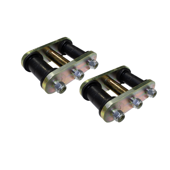 Fishbone Offroad Front or Rear Greaseable Shackles Fishbone Offroad FB27221 Front or Rear Greaseable Shackles for 87-95 Jeep Wrangler YJ