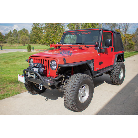 Fishbone Offroad Hi-Lift Jack Hood Mount Fishbone Offroad FB21313 Hi-Lift Jack Hood Mount for 97-06 Jeep Wrangler TJ