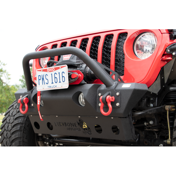 Fishbone Offroad FB22178 Stubby Front Bumper for 18-21 Jeep Fishbone Offroad FB22178 Stubby Front Bumper for 18-21 Jeep