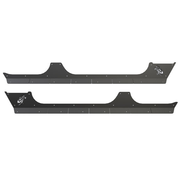 Fishbone Offroad Scale Side Armor Fishbone Offroad FB23180 Scale Side Armor for 18-22 Jeep Wrangler JL Unlimited