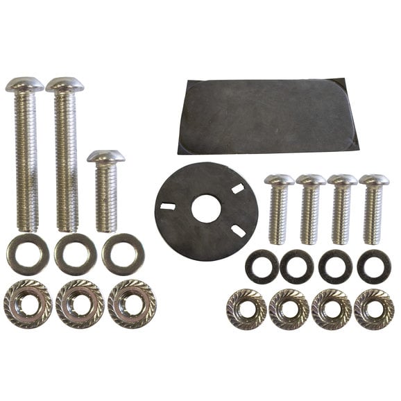 fishbone spare tire jerry can mount hardware