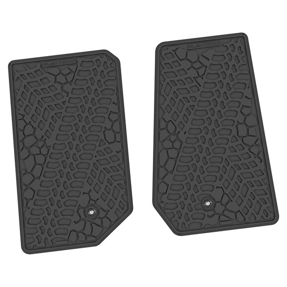 FlexTread Tire Tread/Scorched Earth Scene Front Floor Liners FlexTread Tire Tread/Scorched Earth Scene Front Floor Liners for 07-18 Jeep Wrangler JK