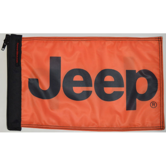 Forever Wave 12" x 18" Jeep Specialty Flags  Forever Wave  12" x 18" Jeep Specialty Flags