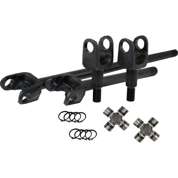 Revolution Gear and Axle 4340 Chromoly Front Axle Kit Revolution Gear and Axle  4340 Chromoly Front Axle Kit for 03-06 Jeep Wrangler TJ Rubicon with Dana 44 Front Axle