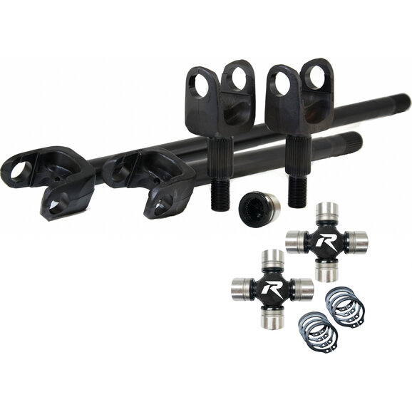 Revolution Gear and Axle  4340 Chromoly Front Axle Kit for 97-06 Jeep Wrangle TJ with Dana 30 Front Axle