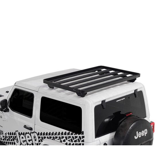 Front Runner Extreme Slimline II 1/2 Roof Rack Kit Front Runner  Extreme Slimline II 1/2 Roof Rack Kit for 18-25 Jeep Wrangler JL