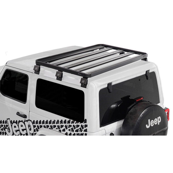 Front Runner Slimlite II 1/2 Roof Rack Kit Front Runner  Slimlite II 1/2 Roof Rack Kit for 18-25 Jeep Wrangler JL