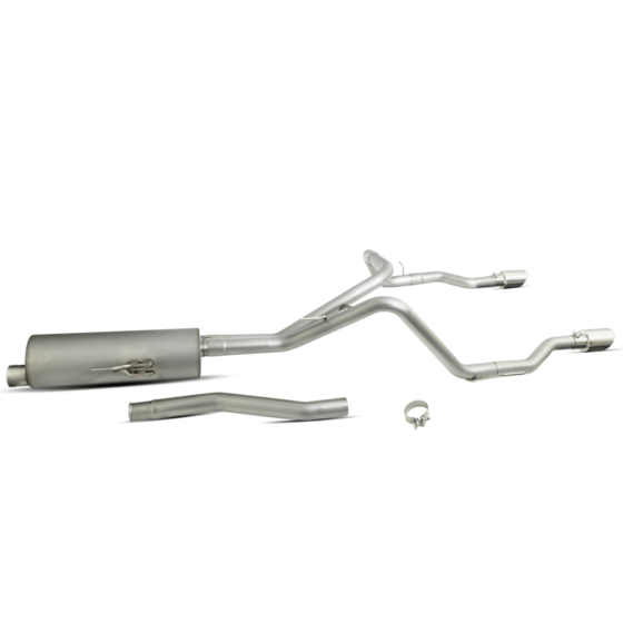 Gibson Elite Series Dual Split Cat Back Exhaust System Gibson Elite Series Dual Split Cat Back Exhaust System for 2020 Jeep Gladiator JT