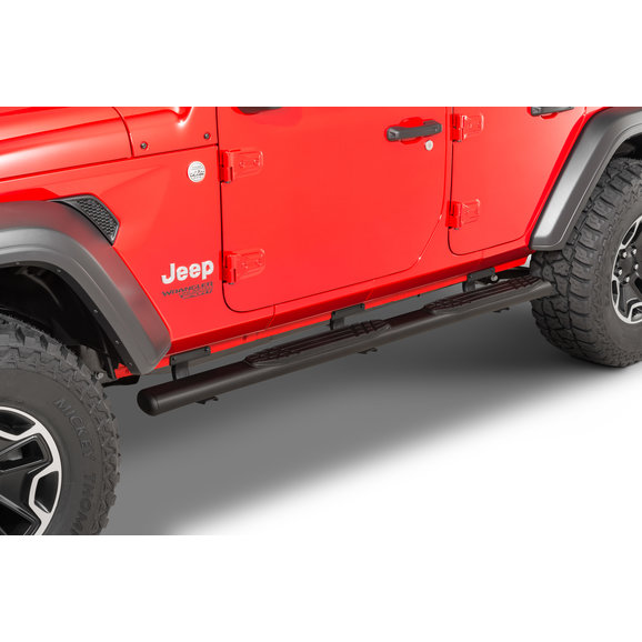 Go Rhino 1000 Series 4" Side Steps Go Rhino 1000 Series 4" Side Steps for 18-21 Jeep Wrangler JL Unlimited