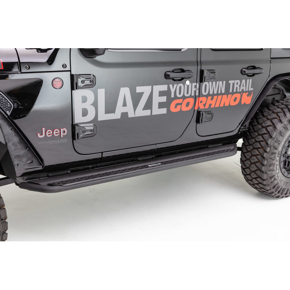 Go Rhino Dominator DSS Rock Sliders Go Rhino DSS4926T Dominator DSS Rock Sliders for 07-18 Jeep Wrangler JK 2-Door